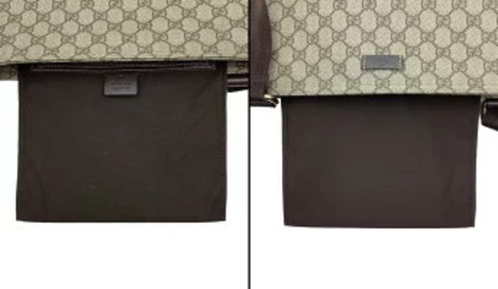 Gucci Imprime Beige Crossbody GG Brown Slim Canvas Clutch Bag Shoulder - Picture 10 of 11